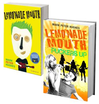 Lemonade Mouth & Lemonade Mouth Puckers Up books